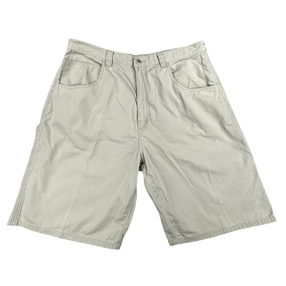 Wranglers Cargo Carpenter Shorts Men's Khaki 38 Waist Hiking Outdoor - Picture 1 of 11